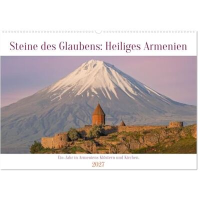 Calvendo Steine Des Glaubens: Heiliges Armenien (Wandkalender 2027 DIN A2 quer), Monatskalender: Entdecken Sie die steinernen Zeugnisse Armeniens, wo ... Landschaft die Seele einer Nation offenbaren. Calvendo Steine Des Glaubens: Heiliges Armenien (Wandkalender 2027 DIN A2 quer), Monatskalender: Entdecken Sie die steinernen Zeugnisse Armeniens, wo ... Landschaft die Seele einer Nation offenbaren.
