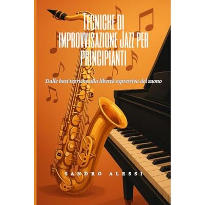 Alessi Tecniche di improvvisazione Jazz per principianti: Dalle basi teoriche alla libertà espressiva del suono Alessi Tecniche di improvvisazione Jazz per principianti: Dalle basi teoriche alla libertà espressiva del suono