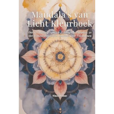 Weber Mandala's van Licht Kleurboek: Deel 1 — Heilige Geometrie & Kosmische Patronen: 50 Met de Hand Ontworpen Mandala's voor Volwassenen Weber Mandala's van Licht Kleurboek: Deel 1 — Heilige Geometrie & Kosmische Patronen: 50 Met de Hand Ontworpen Mandala's voor Volwassenen
