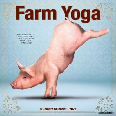 Willow Creek Press Farm Yoga 2027 Wall Willow Creek Press Farm Yoga 2027 Wall