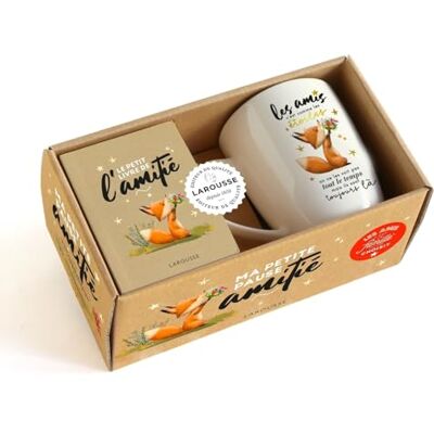 Larousse Ma petite pause amitié: Coffret avec un mug en céramique et un livret pour célébrer l'amitié Larousse Ma petite pause amitié: Coffret avec un mug en céramique et un livret pour célébrer l'amitié