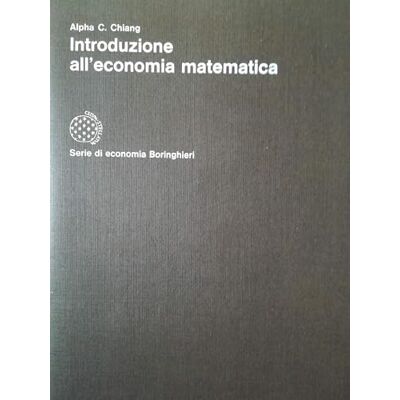 Alpha Introduzione all'economia matematica Alpha Introduzione all'economia matematica