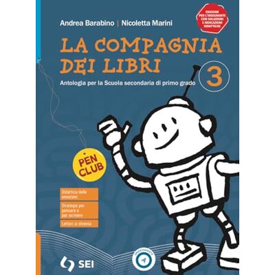 Barabino, Andrea La compagnia dei libri. Per la Scuola media. Con e-book. Con espansione online (Vol. 3) Barabino, Andrea La compagnia dei libri. Per la Scuola media. Con e-book. Con espansione online (Vol. 3)