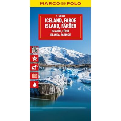 Polo, Marco Iceland, Faroe Islands Map: wegenkaart 1:500.000 Polo, Marco Iceland, Faroe Islands Map: wegenkaart 1:500.000