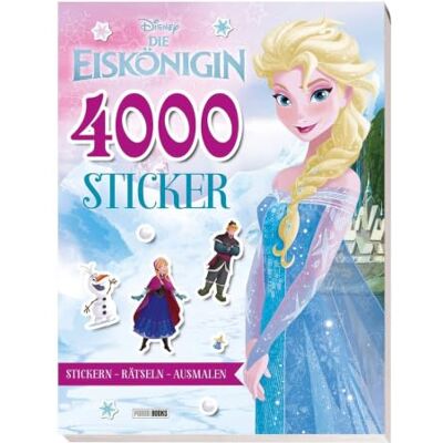 Panini Disney Die Eiskönigin: 4000 Sticker Stickern Rätseln Ausmalen: Block mit 32 Stickerseiten Panini Disney Die Eiskönigin: 4000 Sticker Stickern Rätseln Ausmalen: Block mit 32 Stickerseiten