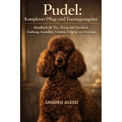 Alessi Pudel Kompletter Pflege und Trainingsratgeber: Handbuch für Toy, Zwerg und Standard: Ernährung, Gesundheit, Verhalten, Fellpflege und Erziehung Alessi Pudel Kompletter Pflege und Trainingsratgeber: Handbuch für Toy, Zwerg und Standard: Ernährung, Gesundheit, Verhalten, Fellpflege und Erziehung