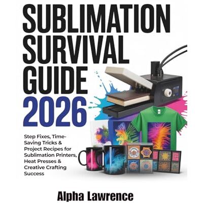 Alpha Sublimation Survival Guide 2026: Step Fixes, Time-Saving Tricks & Project Recipes for Sublimation Printers, Heat Presses & Creative Crafting Success Alpha Sublimation Survival Guide 2026: Step Fixes, Time-Saving Tricks & Project Recipes for Sublimation Printers, Heat Presses & Creative Crafting Success