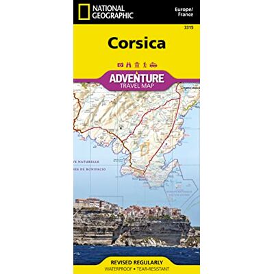 National Geographic Maps - Adventure Corsica France Map: Travel Maps International Adventure Map National Geographic Maps - Adventure Corsica France Map: Travel Maps International Adventure Map
