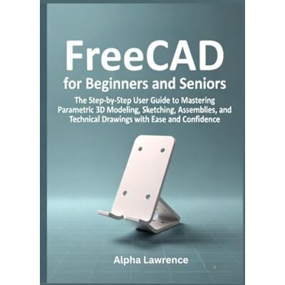 Alpha FreeCAD for Beginners and Seniors: The Step-by-Step User Guide to Mastering Parametric 3D Modeling, Sketching, Assemblies, and Technical Drawings with Ease and Confidence Alpha FreeCAD for Beginners and Seniors: The Step-by-Step User Guide to Mastering Parametric 3D Modeling, Sketching, Assemblies, and Technical Drawings with Ease and Confidence