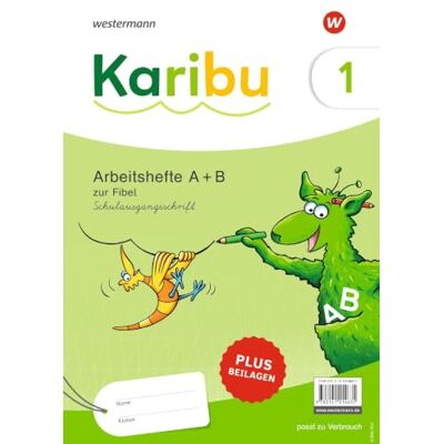 Westermann Karibu. Paket Arbeitshefte 1 (Teil A und B) Schulausgangsschrift zur Fibel Verbrauch plus Beilagen: Ausgabe 2024 Westermann Karibu. Paket Arbeitshefte 1 (Teil A und B) Schulausgangsschrift zur Fibel Verbrauch plus Beilagen: Ausgabe 2024