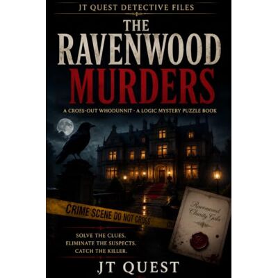 Garmin The Ravenwood Murders: A Cross-Out Whodunnit Logic Puzzle Book with 500 Suspects and One Killer Garmin The Ravenwood Murders: A Cross-Out Whodunnit Logic Puzzle Book with 500 Suspects and One Killer