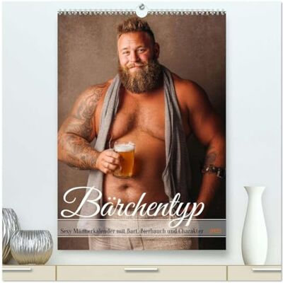 Fotografie, Mb Bärchentyp Sexy Männerkalender mit Bart, Bierbauch und Charakter (hochwertiger Premium Wandkalender 2026 DIN A2 hoch), Kunstdruck in Hochglanz: ... Mann haarig, mollig und verführerisch. Fotografie, Mb Bärchentyp Sexy Männerkalender mit Bart, Bierbauch und Charakter (hochwertiger Premium Wandkalender 2026 DIN A2 hoch), Kunstdruck in Hochglanz: ... Mann haarig, mollig und verführerisch.