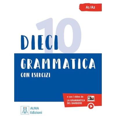 Dominici, Marco Dieci lezioni di grammatica con esercizi: e con i video de La Grammatica del Barbiere / Übungsbuch Dominici, Marco Dieci lezioni di grammatica con esercizi: e con i video de La Grammatica del Barbiere / Übungsbuch