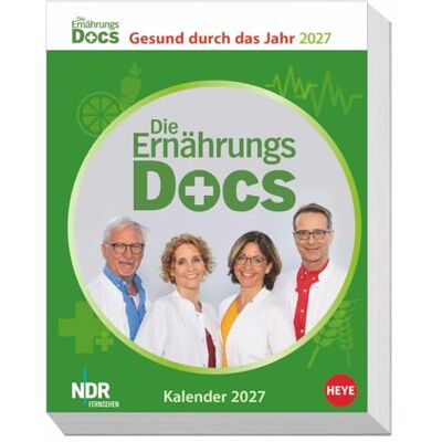 Heye Die Ernährungs-Docs Gesund durch das Jahr Tagesabreißkalender 2027: Die tägliche Dosis Wissen über gesunde Ernährung: Der Aufstellkalender mit wertvollen Tipps für Ihr Wohlbefinden Heye Die Ernährungs-Docs Gesund durch das Jahr Tagesabreißkalender 2027: Die tägliche Dosis Wissen über gesunde Ernährung: Der Aufstellkalender mit wertvollen Tipps für Ihr Wohlbefinden