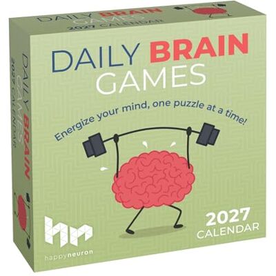 HappyNeuron Daily Brain Games 2027 Day-to-Day Calendar: Energize your mind, one puzzle at a time! HappyNeuron Daily Brain Games 2027 Day-to-Day Calendar: Energize your mind, one puzzle at a time!