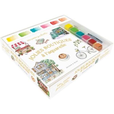 Xxx Ma petite palette : Jolies boutiques à l'aquarelle Xxx Ma petite palette : Jolies boutiques à l'aquarelle