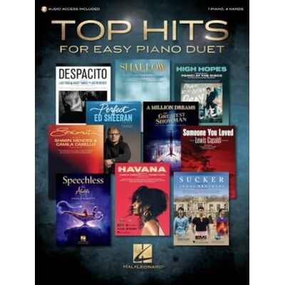 Pearl Top Hits for Easy Piano Duet: 1 Piano, 4 Hands: Includes Downloadable Audio Pearl Top Hits for Easy Piano Duet: 1 Piano, 4 Hands: Includes Downloadable Audio