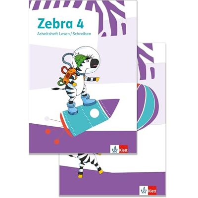 Klett Zebra 4. Paket Klasse 4: Paket: Arbeitsheft Lesen/Schreiben und Arbeitsheft Sprache mit Videos und interaktiven Übungen Klasse 4 Klett Zebra 4. Paket Klasse 4: Paket: Arbeitsheft Lesen/Schreiben und Arbeitsheft Sprache mit Videos und interaktiven Übungen Klasse 4