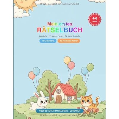 Solis Mein erstes Rätselbuch: Finde den Fehler + Labyrinthe Solis Mein erstes Rätselbuch: Finde den Fehler + Labyrinthe