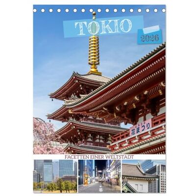 Viola, Melanie Tokio Facetten einer Weltstadt (Tischkalender 2026 DIN A5 hoch), Monatskalender: Japanische Tradition und Moderne Viola, Melanie Tokio Facetten einer Weltstadt (Tischkalender 2026 DIN A5 hoch), Monatskalender: Japanische Tradition und Moderne