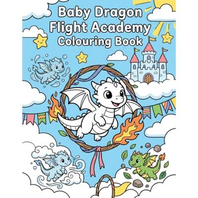 Andersson Baby Dragon Flight Academy: Colouring Book Andersson Baby Dragon Flight Academy: Colouring Book