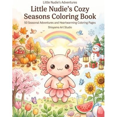 Little Nudie's Cozy Seasons Coloring Book: 50 Seasonal Adventures and Heartwarming Coloring Pages Little Nudie's Cozy Seasons Coloring Book: 50 Seasonal Adventures and Heartwarming Coloring Pages