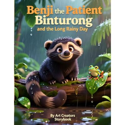 ART Benji the Patient Binturong and the Long Rainy Day: A Calming Children’s Story About Patience, Waiting, and Making the Best of Rainy Days (Social Emotional Learning for Kids Ages 3–8) ART Benji the Patient Binturong and the Long Rainy Day: A Calming Children’s Story About Patience, Waiting, and Making the Best of Rainy Days (Social Emotional Learning for Kids Ages 3–8)