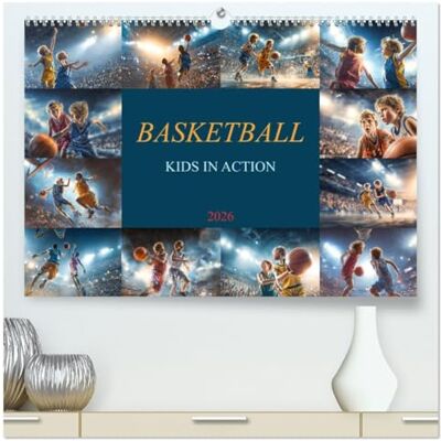 Meutzner, Dirk Basketball Kids in Action (hochwertiger Premium Wandkalender 2026 DIN A2 quer), Kunstdruck in Hochglanz: Zwölf Monate voller Teamgeist, Action und ... der Basketbalkalender für kleine Champions. Meutzner, Dirk Basketball Kids in Action (hochwertiger Premium Wandkalender 2026 DIN A2 quer), Kunstdruck in Hochglanz: Zwölf Monate voller Teamgeist, Action und ... der Basketbalkalender für kleine Champions.