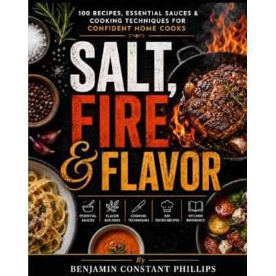 Philips Salt, Fire & Flavor: 100 Recipes, Essential Sauces & Cooking Techniques for Confident Home Cooks Philips Salt, Fire & Flavor: 100 Recipes, Essential Sauces & Cooking Techniques for Confident Home Cooks
