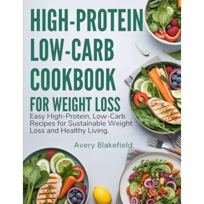 Avery High-Protein Low-Carb Cookbook for Weight Loss: Easy High-Protein, Low-Carb Recipes for Sustainable W eight Loss and Healthy Living Avery High-Protein Low-Carb Cookbook for Weight Loss: Easy High-Protein, Low-Carb Recipes for Sustainable W eight Loss and Healthy Living