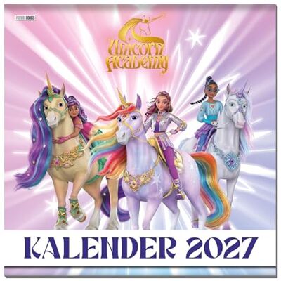 Panini Unicorn Academy: Wandkalender 2027: Kalender 2027 Panini Unicorn Academy: Wandkalender 2027: Kalender 2027