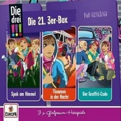 United Die drei !!! 3er Box 21. Folgen 62-64 (drei Ausrufezeichen) United Die drei !!! 3er Box 21. Folgen 62-64 (drei Ausrufezeichen)