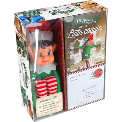 Larousse 15 recettes et activités avec le Lutin coquin: Coffret avec 1 lutin coquin, 1 livret, 3 enveloppes décorées Larousse 15 recettes et activités avec le Lutin coquin: Coffret avec 1 lutin coquin, 1 livret, 3 enveloppes décorées