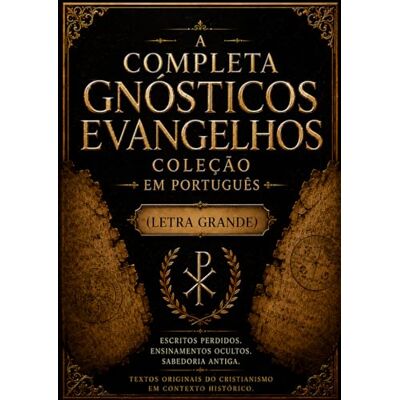 Anonymous Coleção Completa dos Evangelhos Gnósticos em Português (Letra Grande): Sabedoria Antiga das Escrituras Perdidas: Tomé, Maria Madalena, Judas e Escritos Cristãos Primitivos Ocultos Anonymous Coleção Completa dos Evangelhos Gnósticos em Português (Letra Grande): Sabedoria Antiga das Escrituras Perdidas: Tomé, Maria Madalena, Judas e Escritos Cristãos Primitivos Ocultos