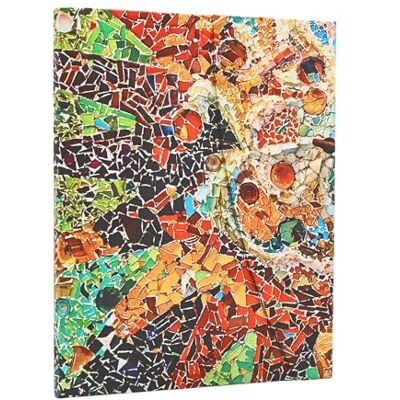 Paperblanks Il Sole, Gaudi Mosaici di Gaudi Rubriche Ultra Rubriche Chiusura Magnetica 144 Pg 120 GSM Paperblanks Il Sole, Gaudi Mosaici di Gaudi Rubriche Ultra Rubriche Chiusura Magnetica 144 Pg 120 GSM