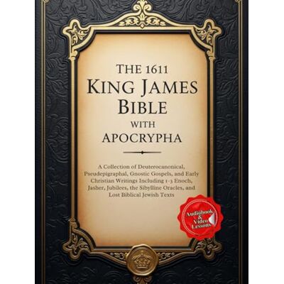 Anonymous The 1611 King James Bible with Apocrypha: Featuring the Old and New Testaments with the Deuterocanonical Books — Including Tobit, Judith, Wisdom of Solomon, 1–2 Esdras, 1–2 Maccabees, and More Anonymous The 1611 King James Bible with Apocrypha: Featuring the Old and New Testaments with the Deuterocanonical Books — Including Tobit, Judith, Wisdom of Solomon, 1–2 Esdras, 1–2 Maccabees, and More