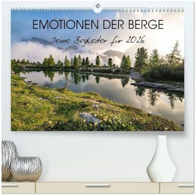 Bergmeister, Tino Emotionen der Berge (hochwertiger Premium Wandkalender 2026 DIN A2 quer), Kunstdruck in Hochglanz: Dolomiten und Alpen laden zum träumen ein Bergmeister, Tino Emotionen der Berge (hochwertiger Premium Wandkalender 2026 DIN A2 quer), Kunstdruck in Hochglanz: Dolomiten und Alpen laden zum träumen ein