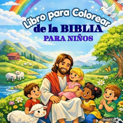 C.P, Dadya Dadya Biblia para Colorear con Versículos para Niños: Versículos Bíblicos para Colorear – Libro Cristiano con Letras Grandes y Dibujos Fáciles (Edades 3–8) C.P, Dadya Dadya Biblia para Colorear con Versículos para Niños: Versículos Bíblicos para Colorear – Libro Cristiano con Letras Grandes y Dibujos Fáciles (Edades 3–8)