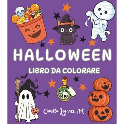 ART HALLOWEEN LIBRO DA COLORARE: Disegni facili, grandi e divertenti per bambini e adolescenti dai 5 ai 18 anni: divertenti creature spettrali da colorare ART HALLOWEEN LIBRO DA COLORARE: Disegni facili, grandi e divertenti per bambini e adolescenti dai 5 ai 18 anni: divertenti creature spettrali da colorare