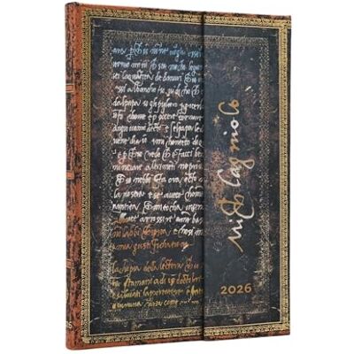 Paperblanks 2026 Renoir, Lettera a Morisot (1892) Collezione Preziosi Manoscritti 12 Mesi Midi Verticale Chiusura Magnetica 160 Pg 100 GSM Paperblanks 2026 Renoir, Lettera a Morisot (1892) Collezione Preziosi Manoscritti 12 Mesi Midi Verticale Chiusura Magnetica 160 Pg 100 GSM