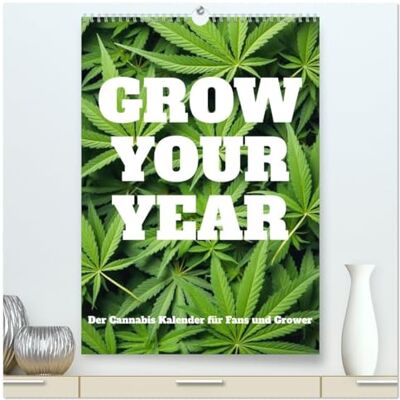 Fotografie, Mb Grow your Year Der Cannabis Kalender für Fans und Grower (hochwertiger Premium Wandkalender 2026 DIN A2 hoch), Kunstdruck in Hochglanz: Hanf in ... und als Geschenk für Naturfreunde. Fotografie, Mb Grow your Year Der Cannabis Kalender für Fans und Grower (hochwertiger Premium Wandkalender 2026 DIN A2 hoch), Kunstdruck in Hochglanz: Hanf in ... und als Geschenk für Naturfreunde.