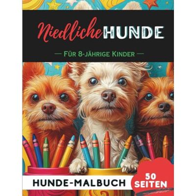 Creative Malbuch Hunde für 8-Jährige: 50 Seiten detailreiche Hundemotive zum Ausmalen Creative Malbuch Hunde für 8-Jährige: 50 Seiten detailreiche Hundemotive zum Ausmalen