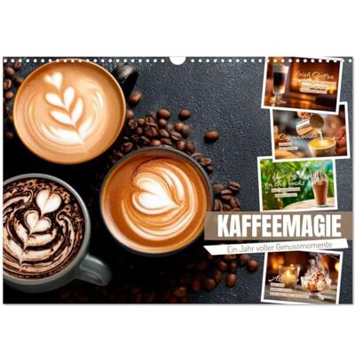 Viola, Melanie Kaffeemagie Ein Jahr voller Genussmomente (Wandkalender 2026 DIN A3 quer), Monatskalender: Aromen der Welt entdecken Viola, Melanie Kaffeemagie Ein Jahr voller Genussmomente (Wandkalender 2026 DIN A3 quer), Monatskalender: Aromen der Welt entdecken