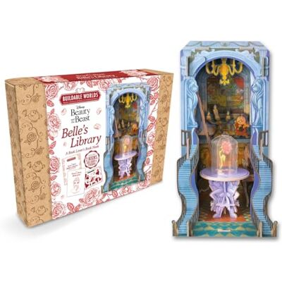 Disney Beauty and the Beast: Belle's Library: Buildable Worlds A Book Lover's Book Nook Disney Beauty and the Beast: Belle's Library: Buildable Worlds A Book Lover's Book Nook