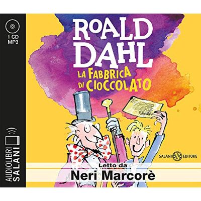 Dahl, Roald La Fabbrica di Cioccolato Audiolibro CD MP Dahl, Roald La Fabbrica di Cioccolato Audiolibro CD MP