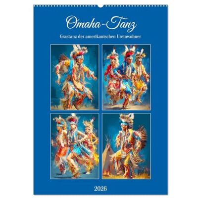 Hurley, Rose Omaha-Tanz. Grastanz der amerikanischen Ureinwohner (Wandkalender 2026 DIN A2 hoch), Monatskalender: Ausdrucksstarke Paintings lassen Bewegung und spirituelle Tiefe lebendig werden Hurley, Rose Omaha-Tanz. Grastanz der amerikanischen Ureinwohner (Wandkalender 2026 DIN A2 hoch), Monatskalender: Ausdrucksstarke Paintings lassen Bewegung und spirituelle Tiefe lebendig werden