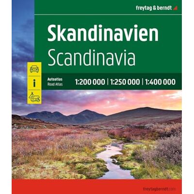 COLLECTIF Scandinavië Wegenatlas F&B: wegenatlas 1:200.000: SCAN SP COLLECTIF Scandinavië Wegenatlas F&B: wegenatlas 1:200.000: SCAN SP