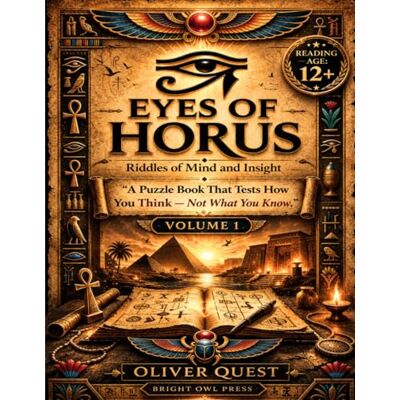 Garmin Eyes of Horus: Volume I — Ancient Egyptian Puzzle Trials: A Mystery Puzzle Book of Symbols, Riddles, Logic Challenges, and Ancient Egyptian Secrets for Teens and Adults Garmin Eyes of Horus: Volume I — Ancient Egyptian Puzzle Trials: A Mystery Puzzle Book of Symbols, Riddles, Logic Challenges, and Ancient Egyptian Secrets for Teens and Adults