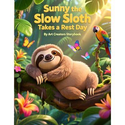 ART Sunny the Slow Sloth Takes a Rest Day: A Calming Children’s Story About Rest, Relaxation, and Taking Care of Your Body and Mind ART Sunny the Slow Sloth Takes a Rest Day: A Calming Children’s Story About Rest, Relaxation, and Taking Care of Your Body and Mind