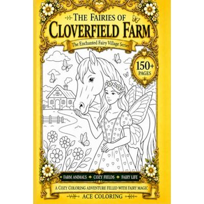 COLORING, ACE THE FAIRIES OF CLOVERFIELD FARM: The Enchanted Fairy Villages of the Fairylands: The Cottagecore Fairy Life Coloring Book Color Farm Animals, Cozy Fields, & Fairy Life COLORING, ACE THE FAIRIES OF CLOVERFIELD FARM: The Enchanted Fairy Villages of the Fairylands: The Cottagecore Fairy Life Coloring Book Color Farm Animals, Cozy Fields, & Fairy Life